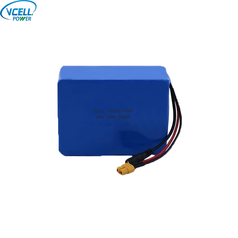 بطارية ليثيوم أيون 24 فولت 15 أمبير في الساعة
